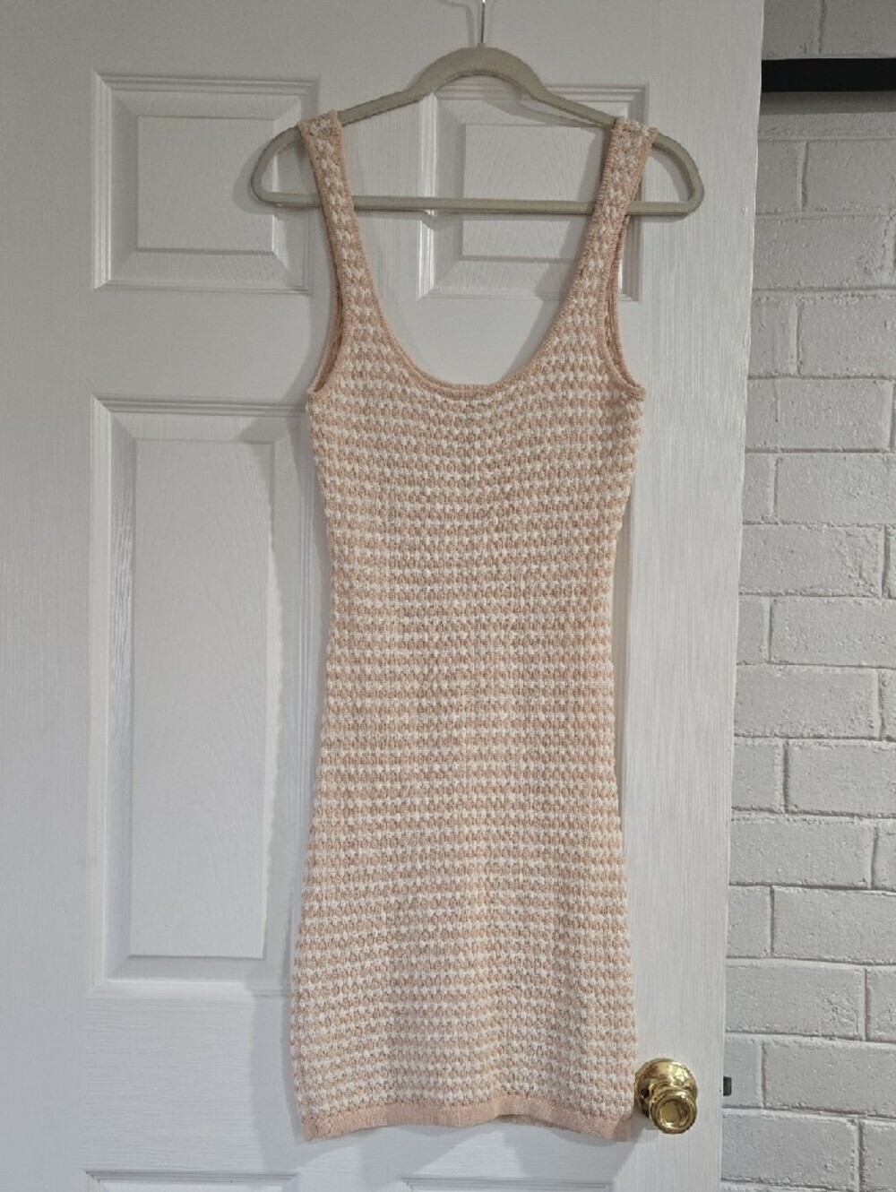 Rhythm Laguna Knit Mini Dress Size Medium - Picture 2 of 4